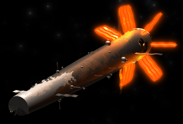 The terrifying space weapons of the future - explosive 'rods from